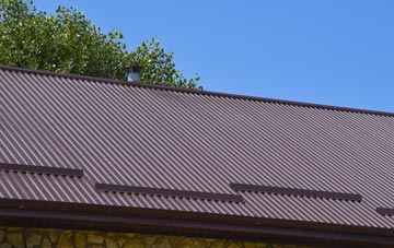 typical Church Gresley corrugated roof uses