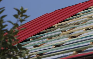 Church Gresley corrugated roofing costs
